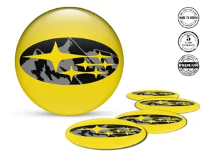 Subaru Decalcomania Ruota Lusso Interstellar Racing
